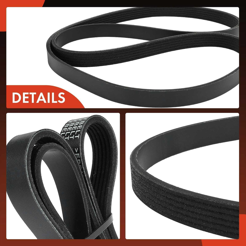 Polyester cords strengthen the belt for steady high-load operation