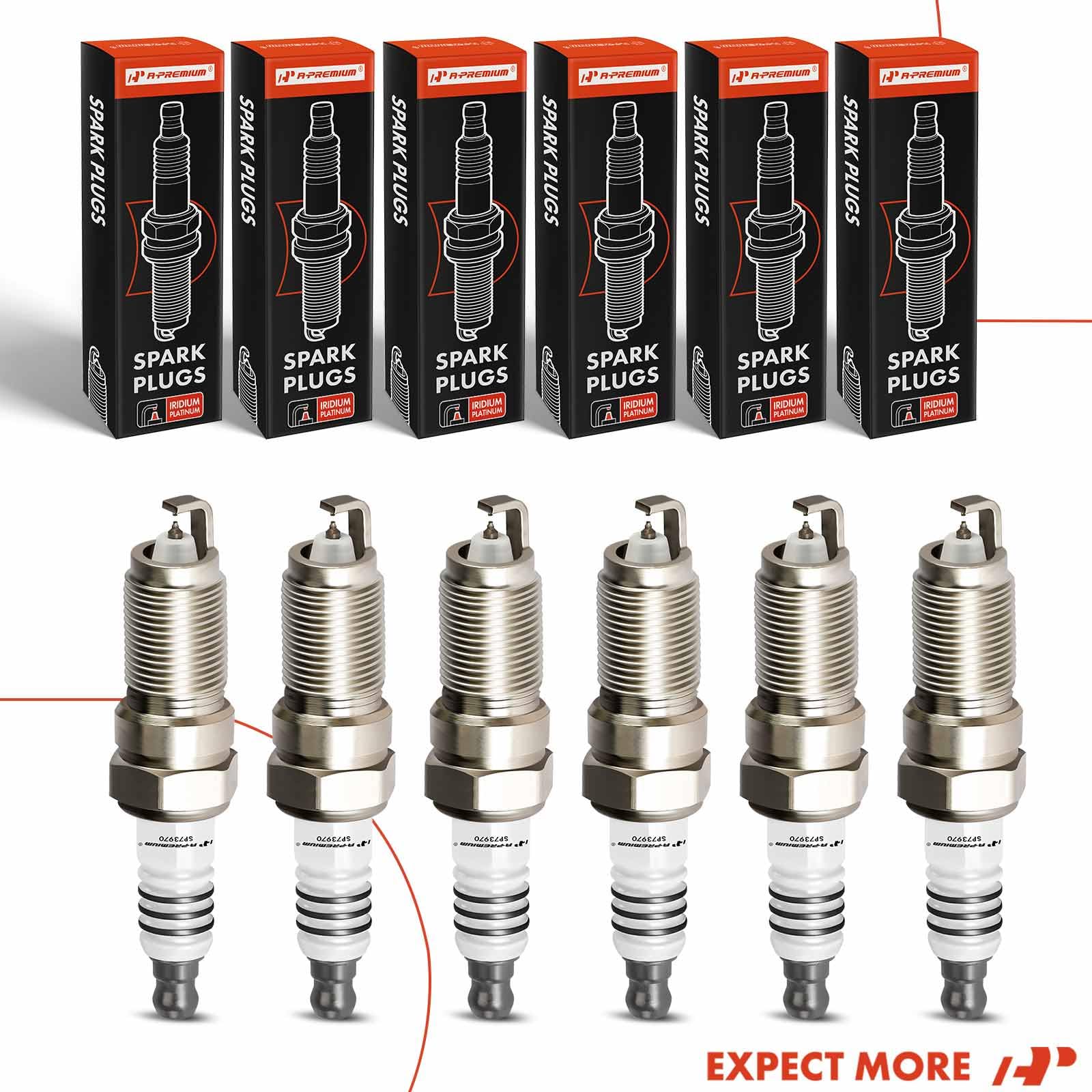 A-Premium spark plugs compatibility-chart shows versatile fit across many models
