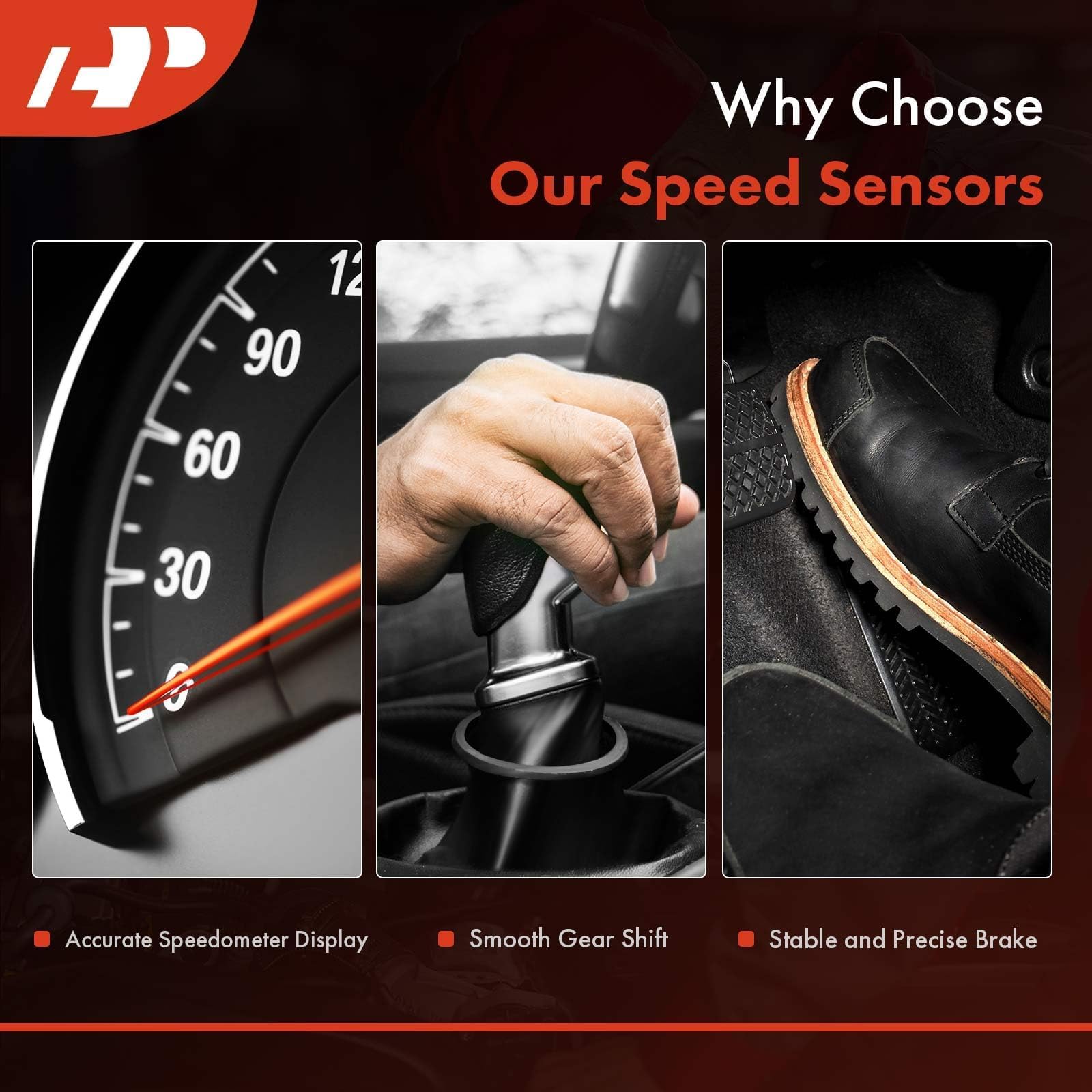 A-Premium Infiniti QX56 sensor uses a three-blade terminal for stable signals
