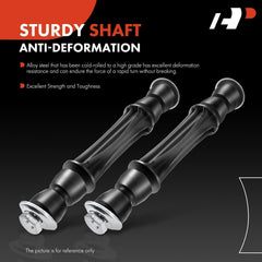 A-Premium stabilizer link assembly with clamp-style bushing