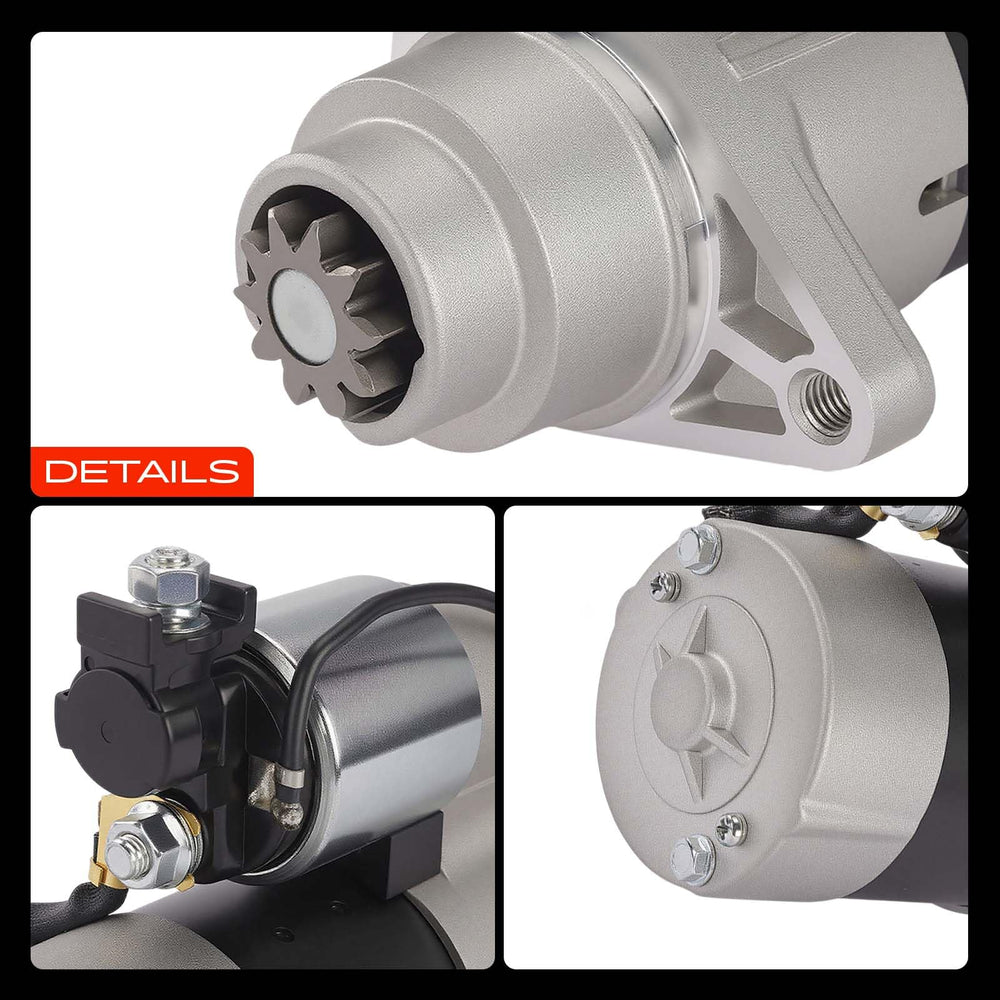 A-Premium brand logo on starter motor badge