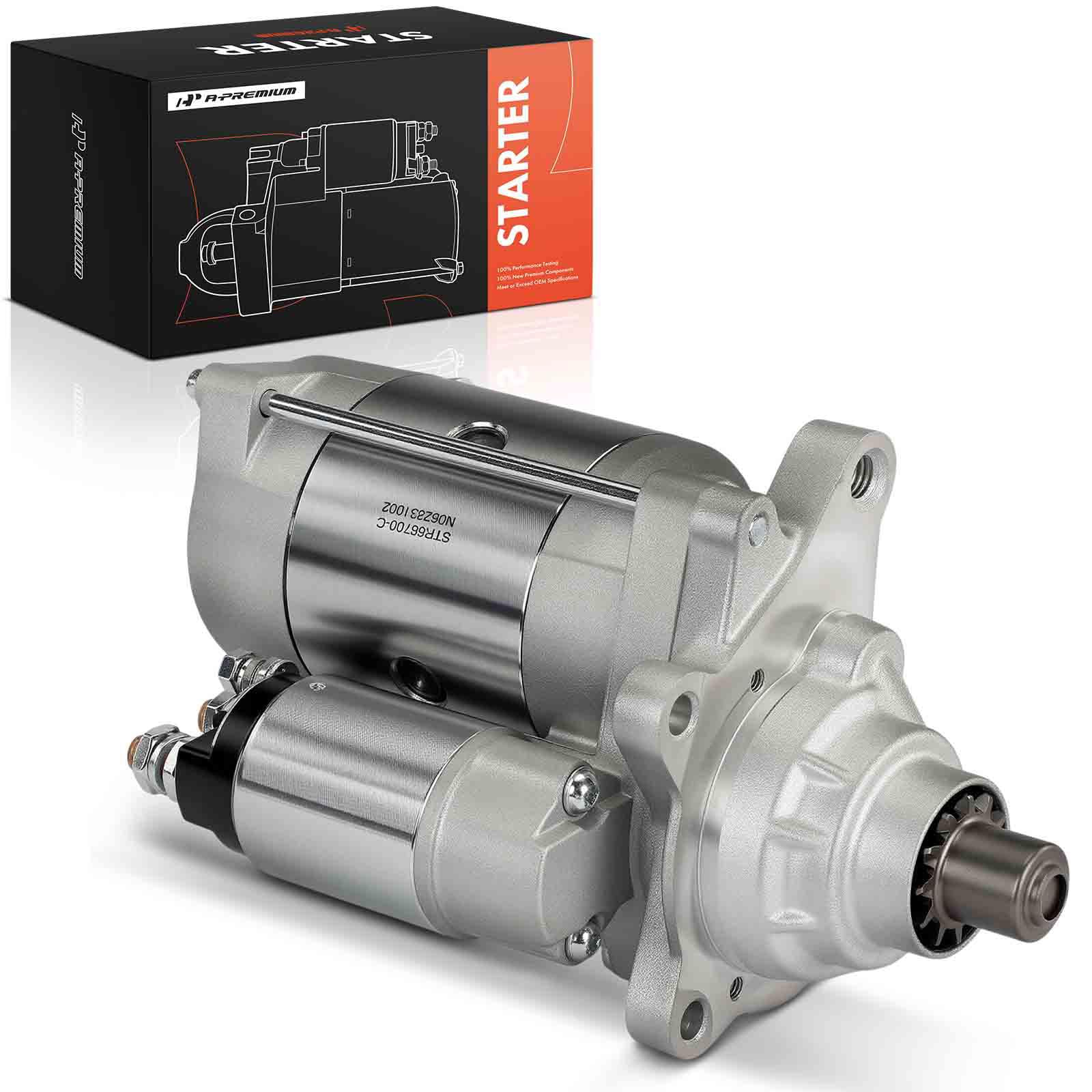 APremium starter motor front view for easy Ford fitment