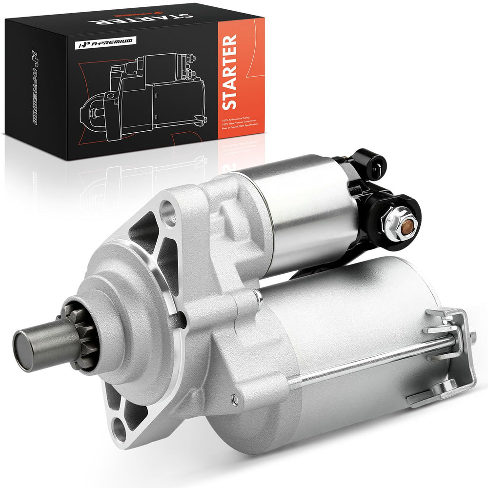 A-Premium starter motor for Honda Civic EL front view highlighting robust build for reliable starts