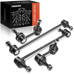 APremium sway bar end links front view for Honda CR-V improves steering feel.