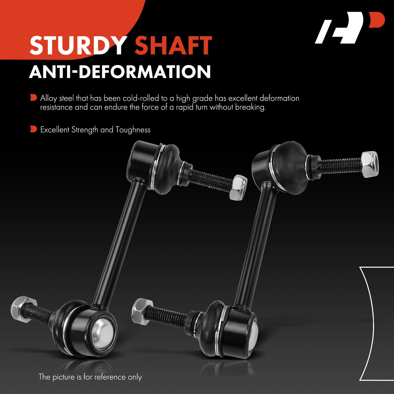 A-Premium sway bar link assembly visual helps verify fitment for Ford Explorer