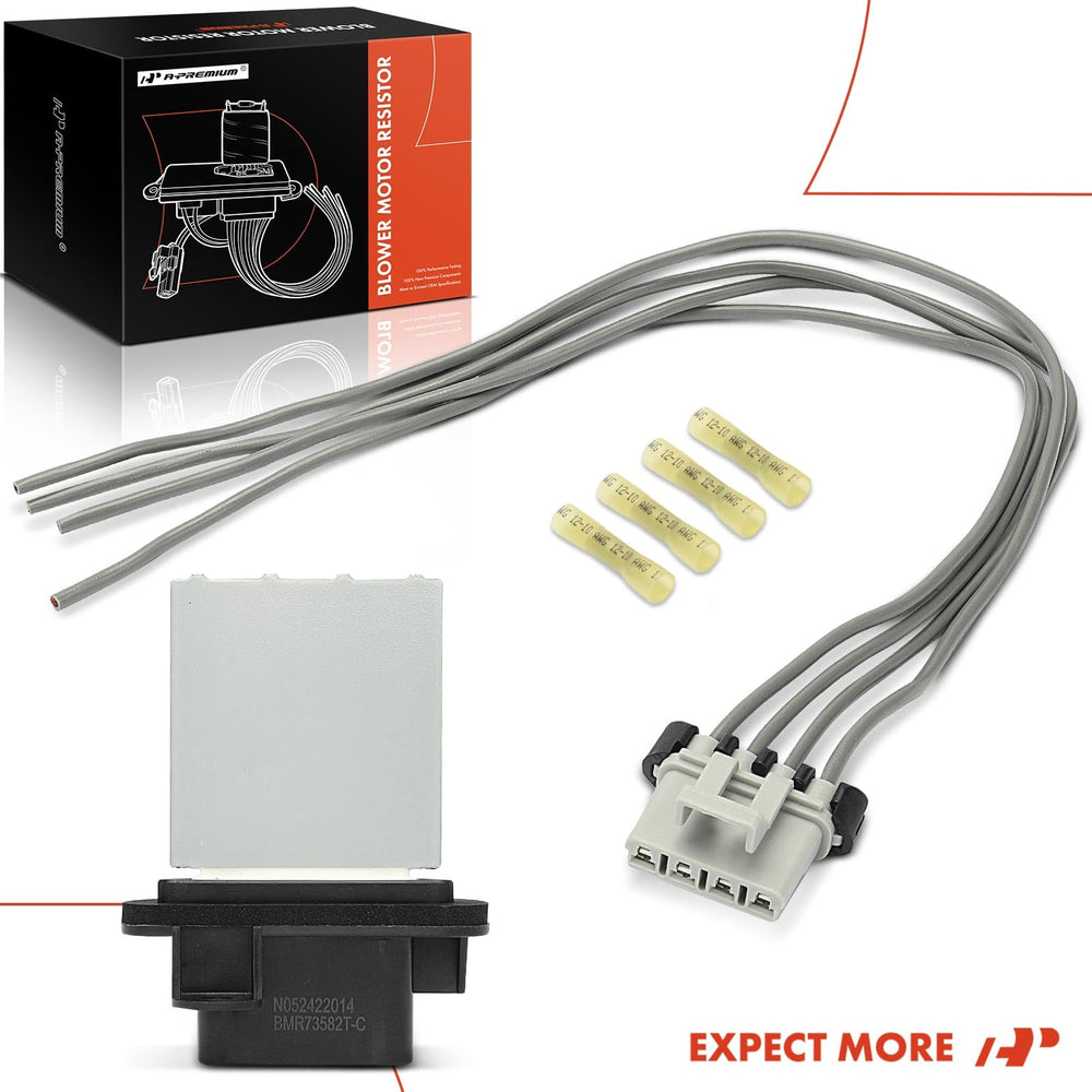 A-Premium Tacoma blower resistor close-up; quality materials for long-lasting operation.