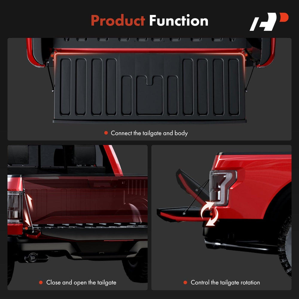 A-Premium tailgate bushing installed on a vehicle demonstrates improved stability.