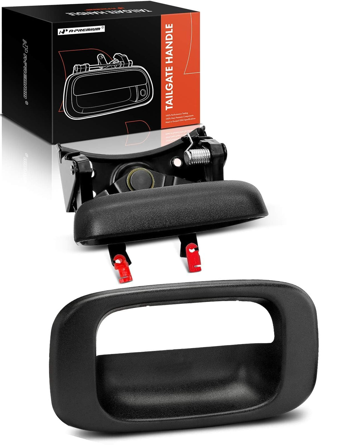 A-Premium tailgate handle latch offers durable hardware for Chevy Silverado and GMC Sierra.