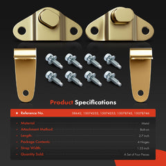 Close-up of A-Premium kit showing eight mounting bolts for easy installation