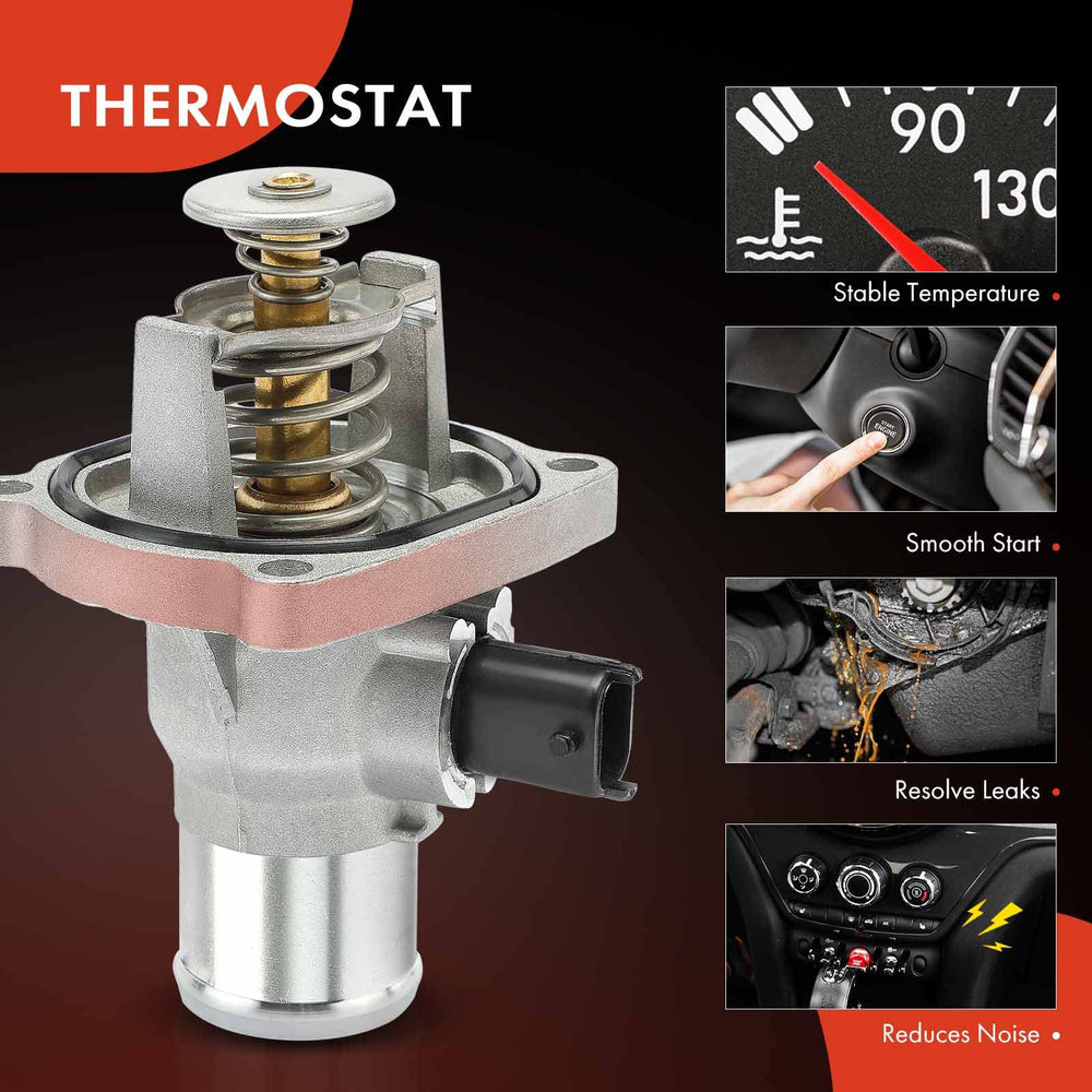 A-Premium thermostat housing close-up showing precise machining