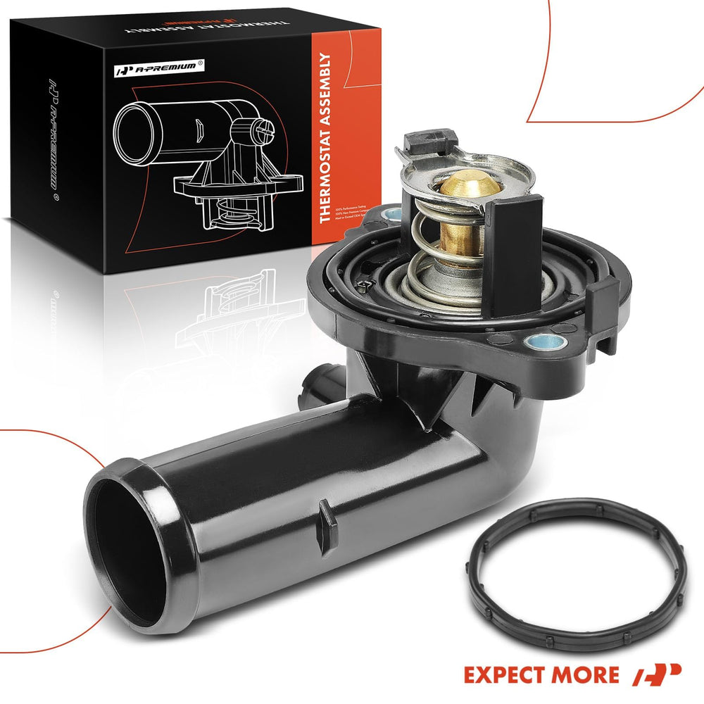 A-Premium packaged thermostat housing assembly ready for installation
