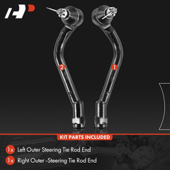 APremium tie rod end ball stud detail emphasizes solid steel core for long wear