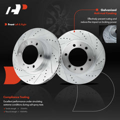 A-Premium front rotors fit Toyota 4Runner, FJ Cruiser, and Tacoma precisely