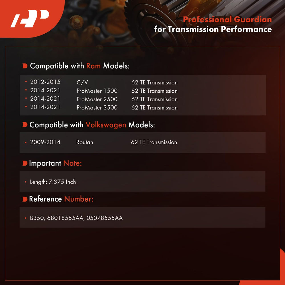 A-Premium filter installed in vehicle for smooth shifting