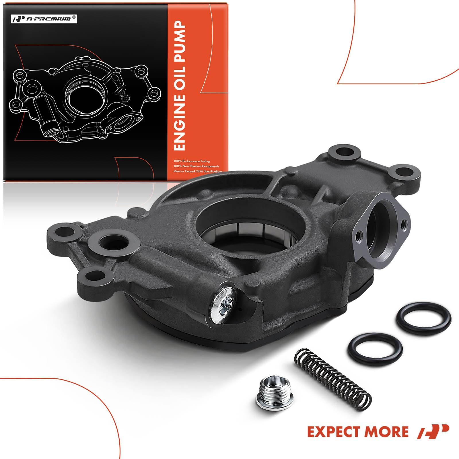 A-Premium two-springs option shows 55 and 50 psi relief