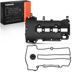 A-Premium valve cover assembly installed on a 1.4L Ecotec engine for improved oil sealing