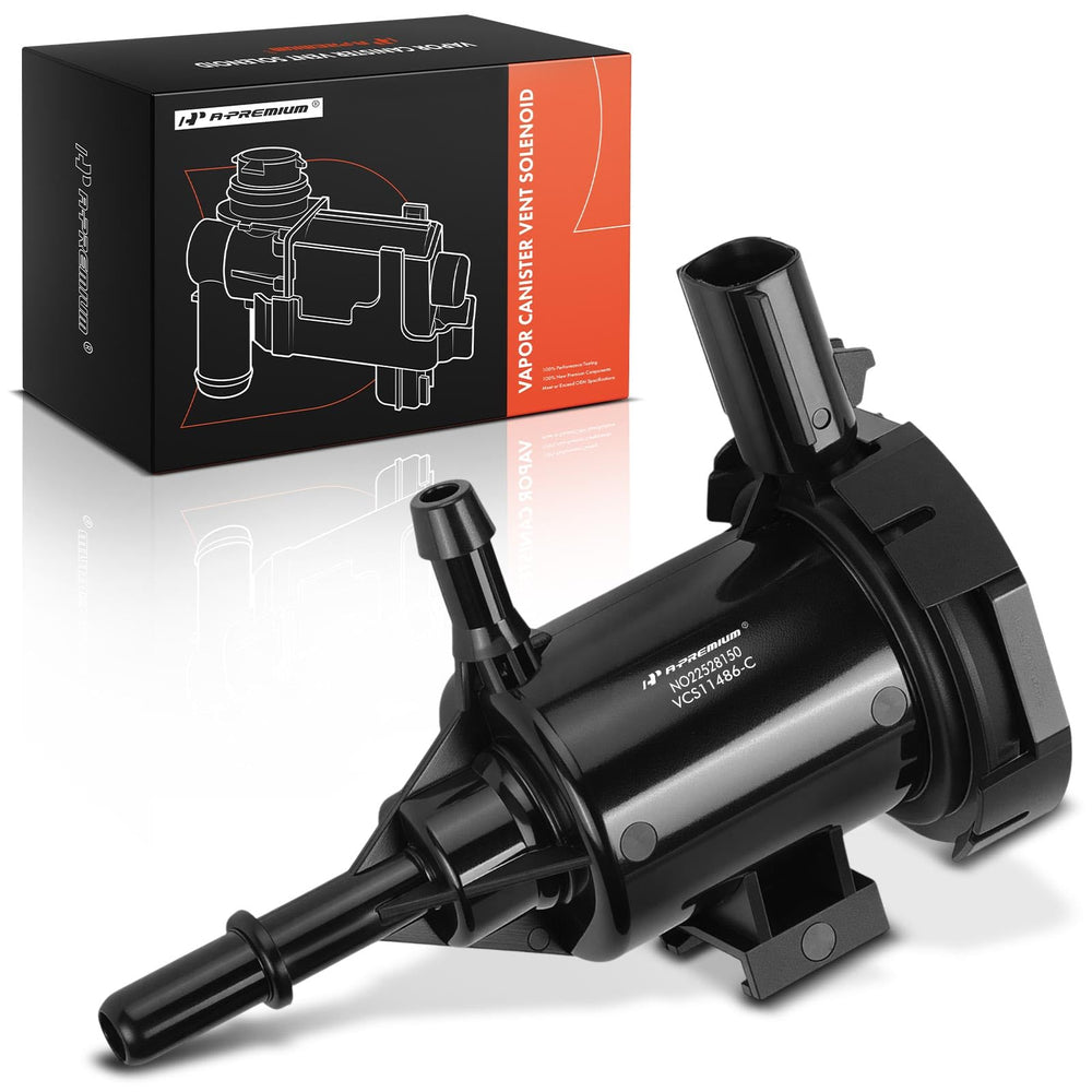 A-Premium vapor canister purge valve body for Charger and Challenger improves vent control.
