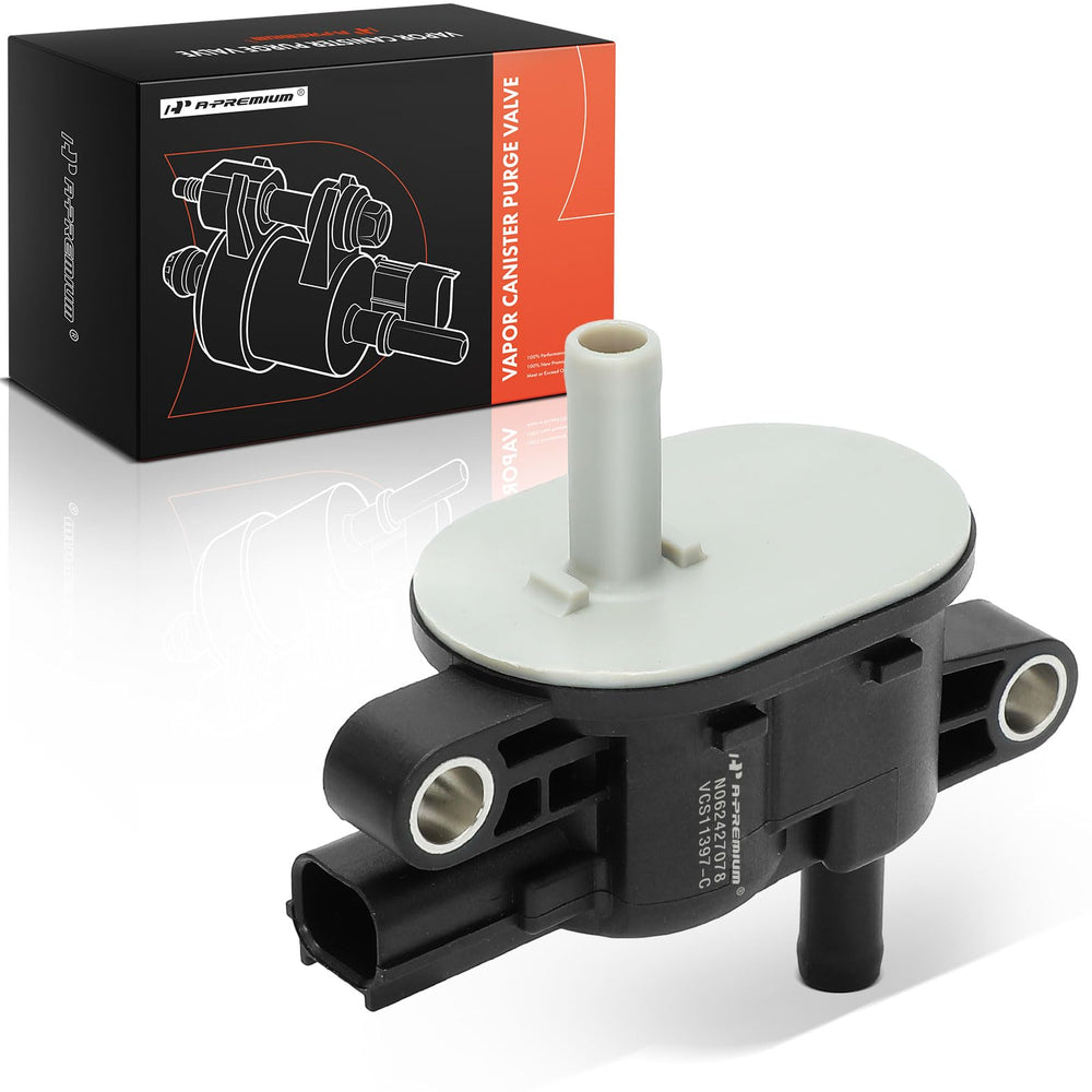A-Premium vapor purge valve on Honda CR-V, supports emissions control.