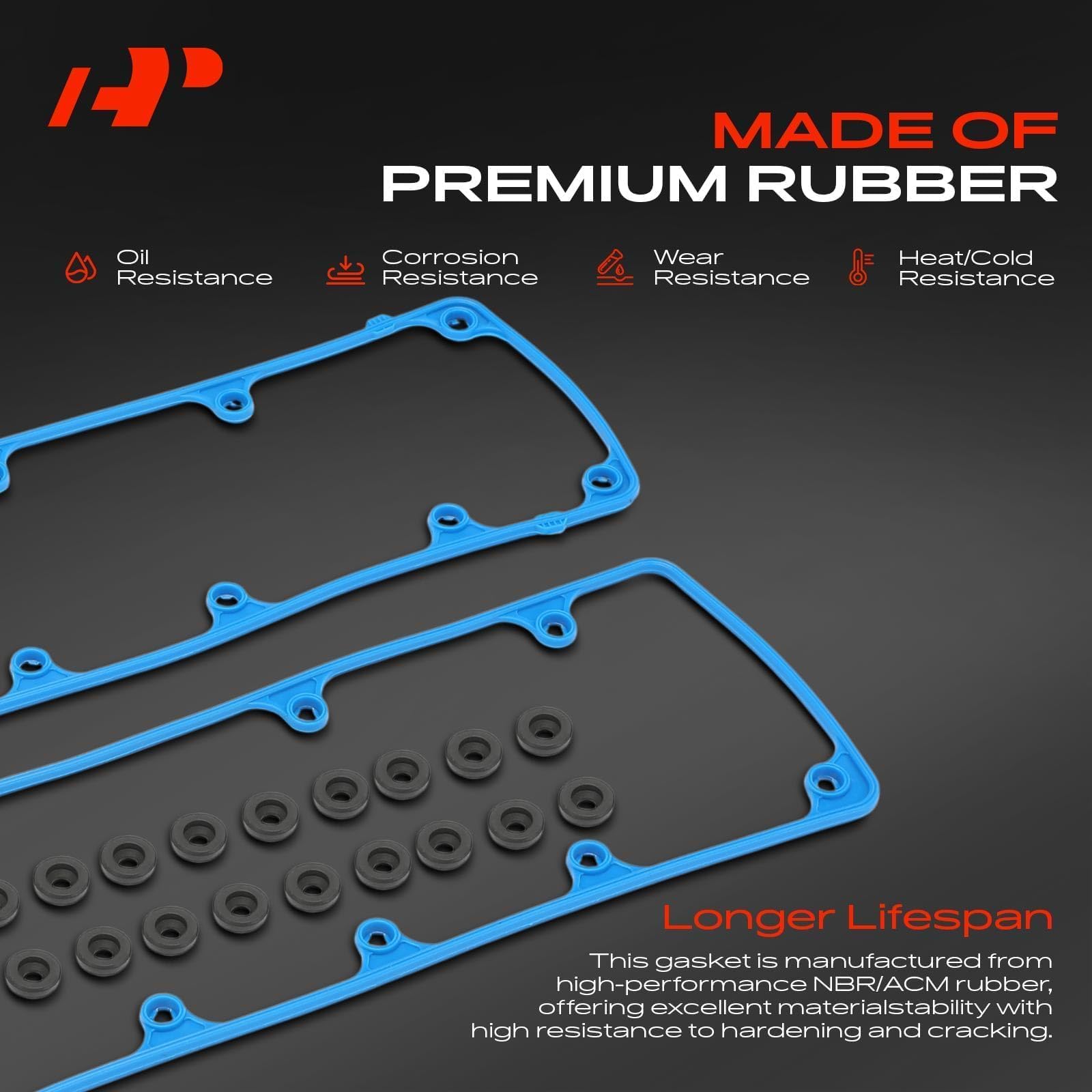 A-Premium VS50564R gasket set with bolt grommets for Ford 4.6L V8.