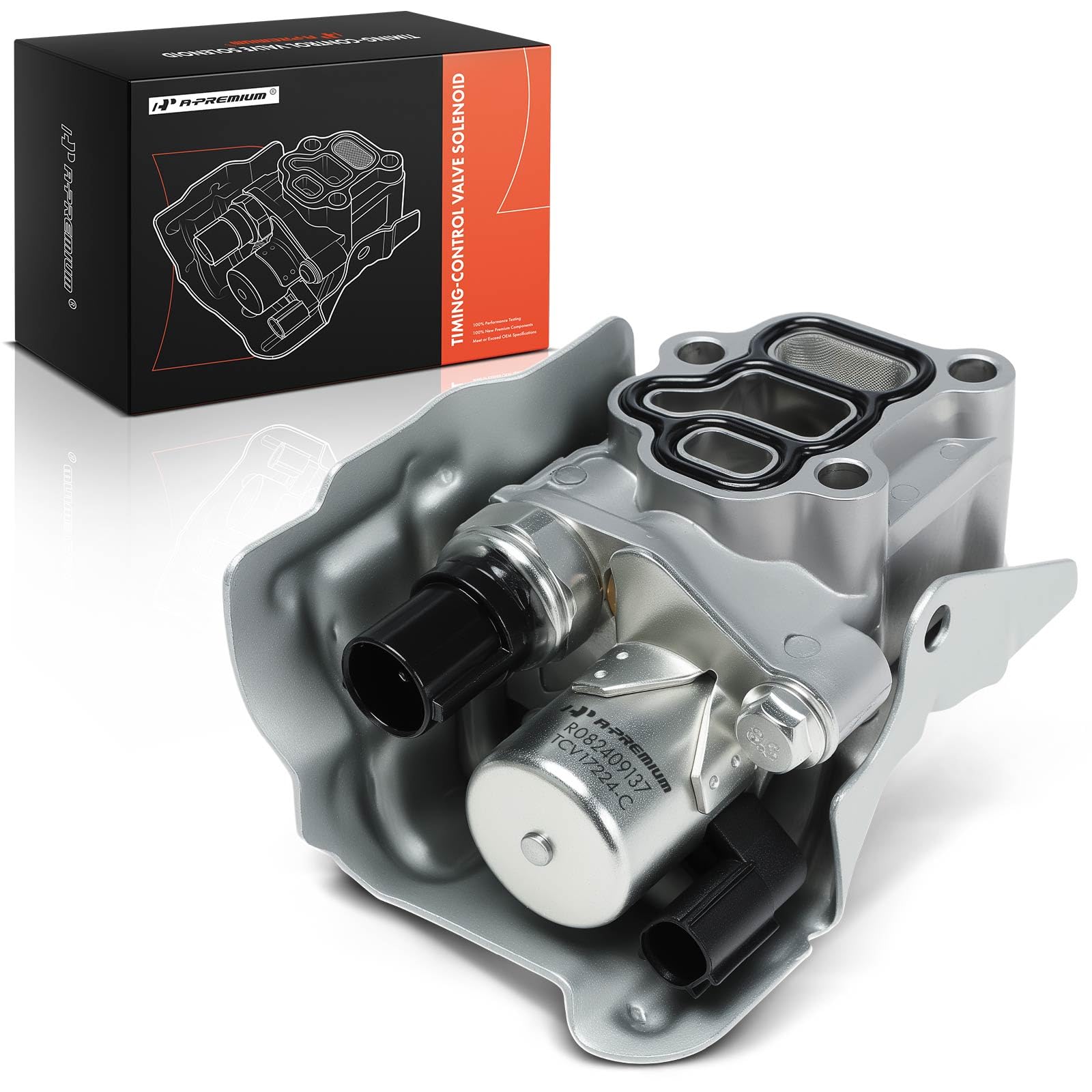 A-Premium VTEC solenoid spool valve side view for durable engine timing control.