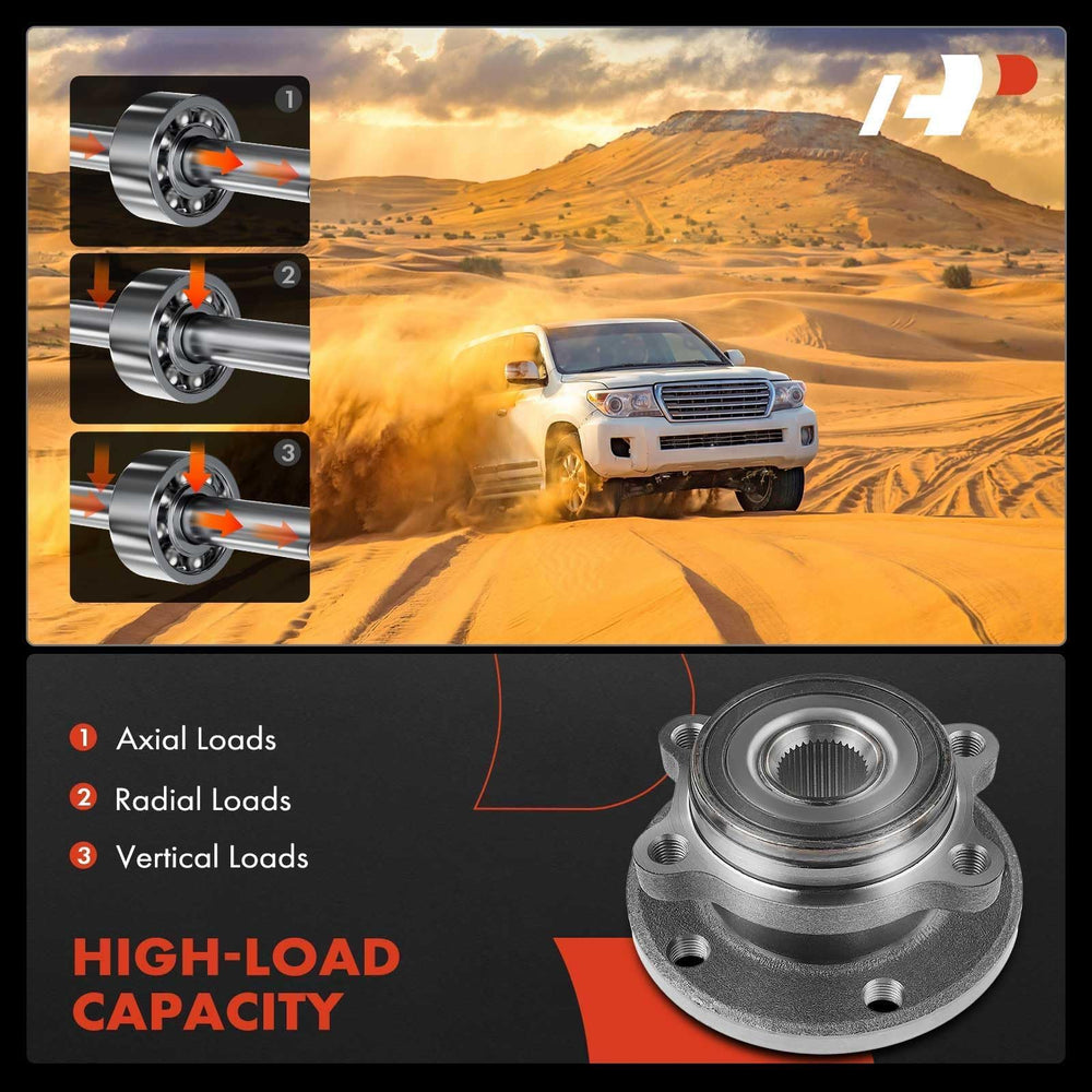 A-Premium bearing ball detail highlights high load capacity