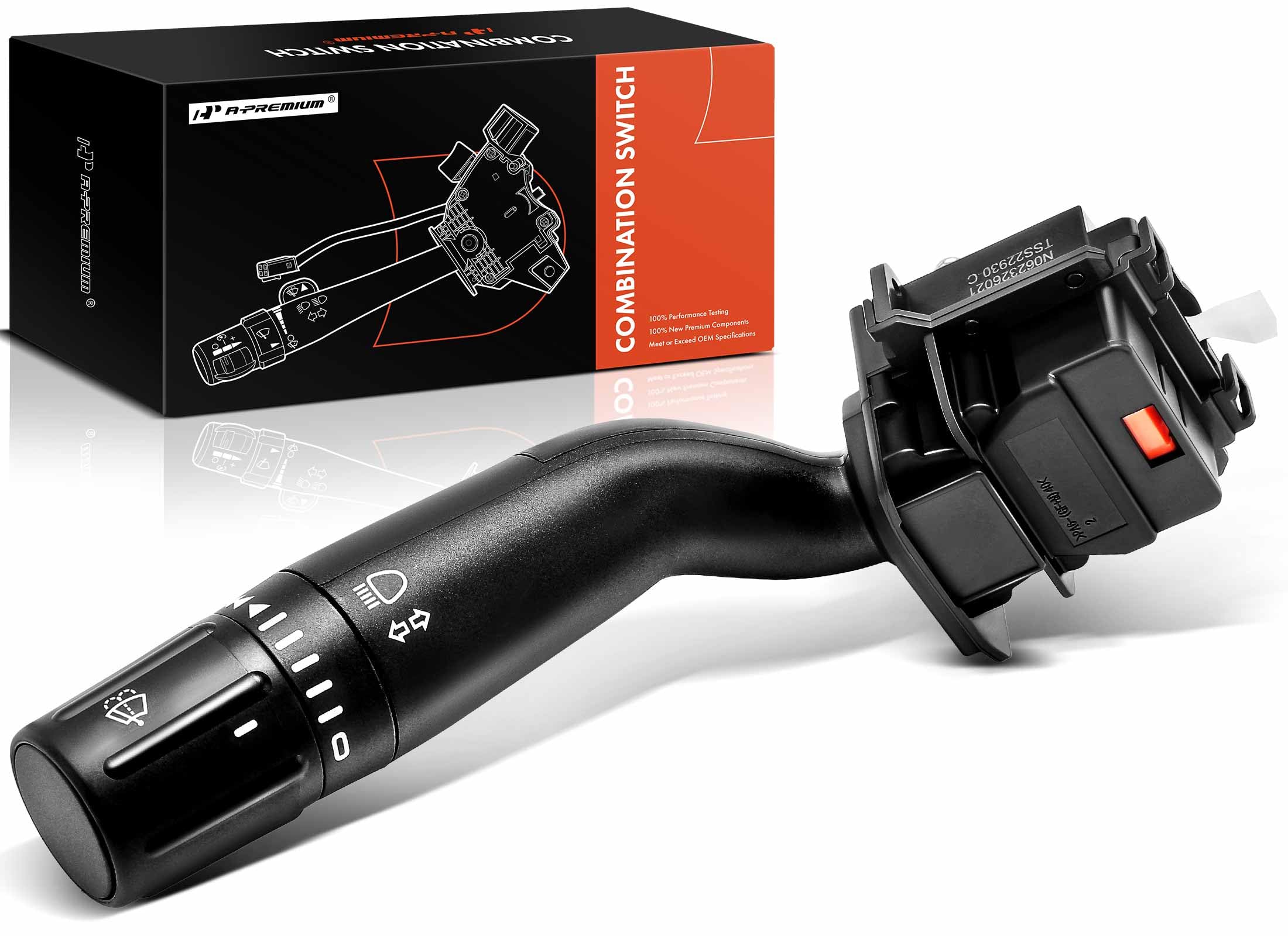 A-Premium windshield wiper switch assembly with precise control and original-style appearance.