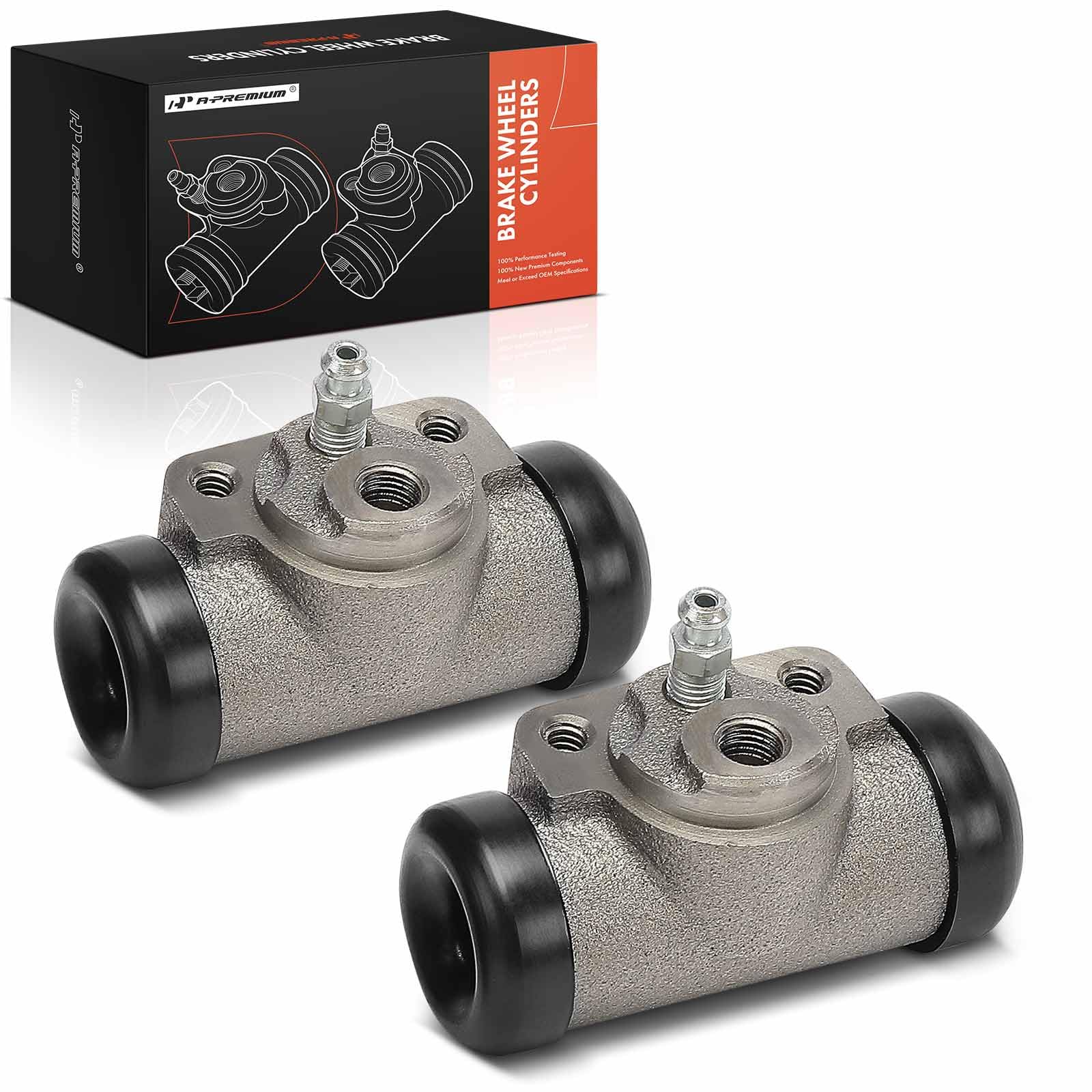 A-Premium rear drum brake wheel cylinder for Wrangler, featuring a 3/4-inch bore and straightforward installation.