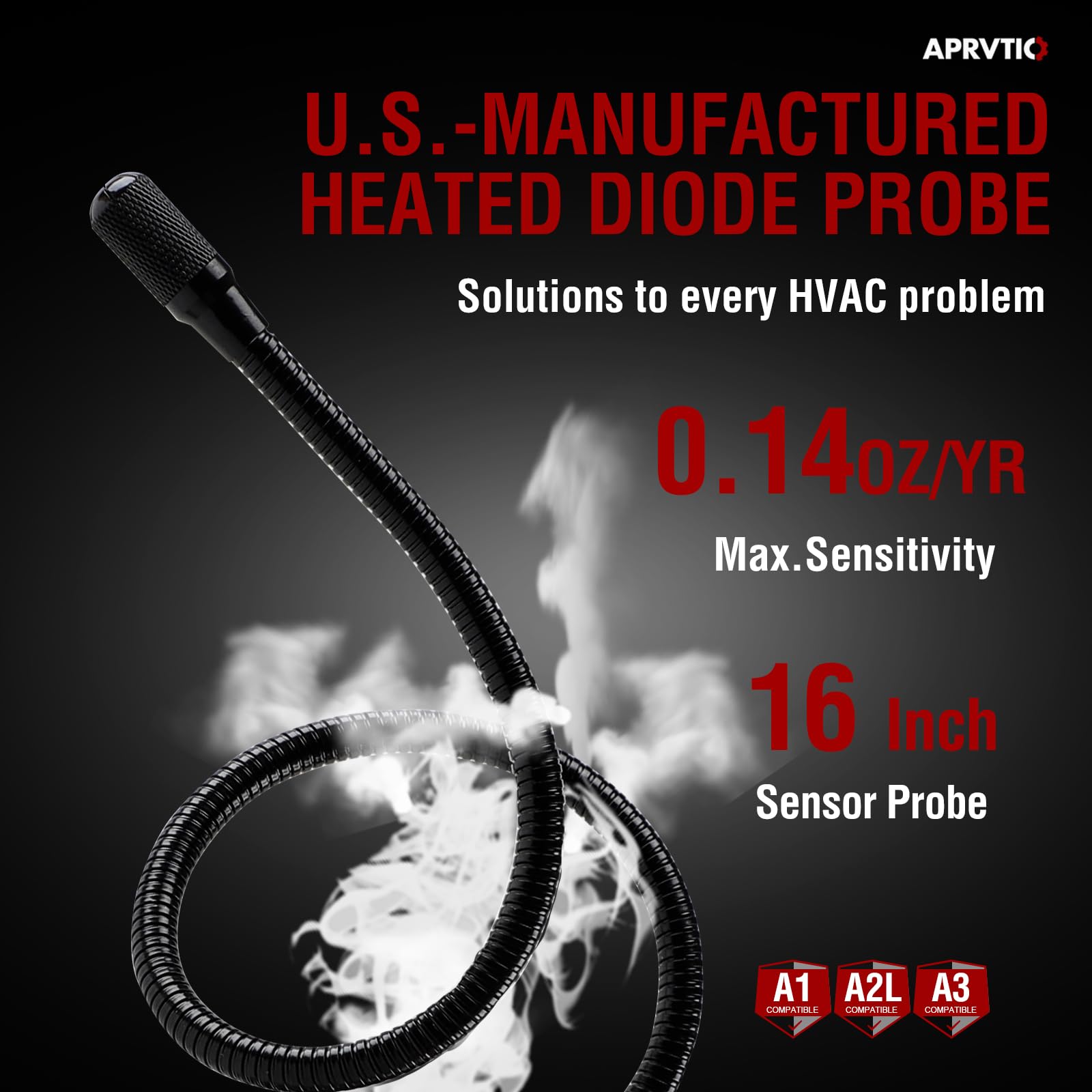 Aprvtio ALD-200 sensor module detects A1, A2L and A3 refrigerants with precision
