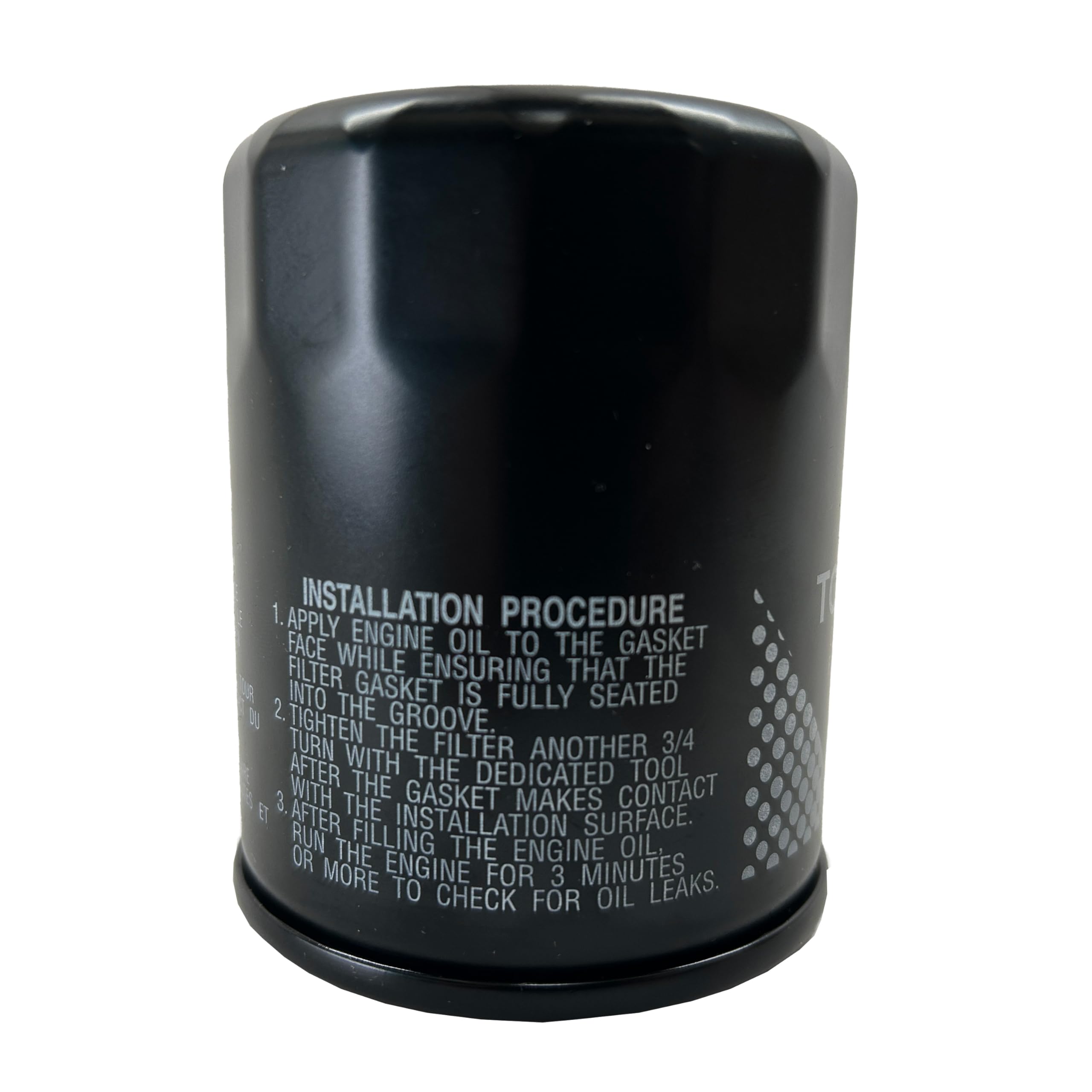 APSG pre-lubed, sealed oil filters for easy installation