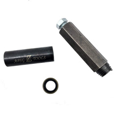 APSG Shift Lever Shaft Seal Tool in use during quick GM installation
