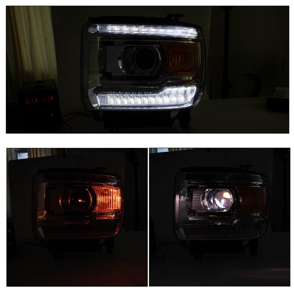 APSVE waterproof seal headlight with silicone vents for weather resistance