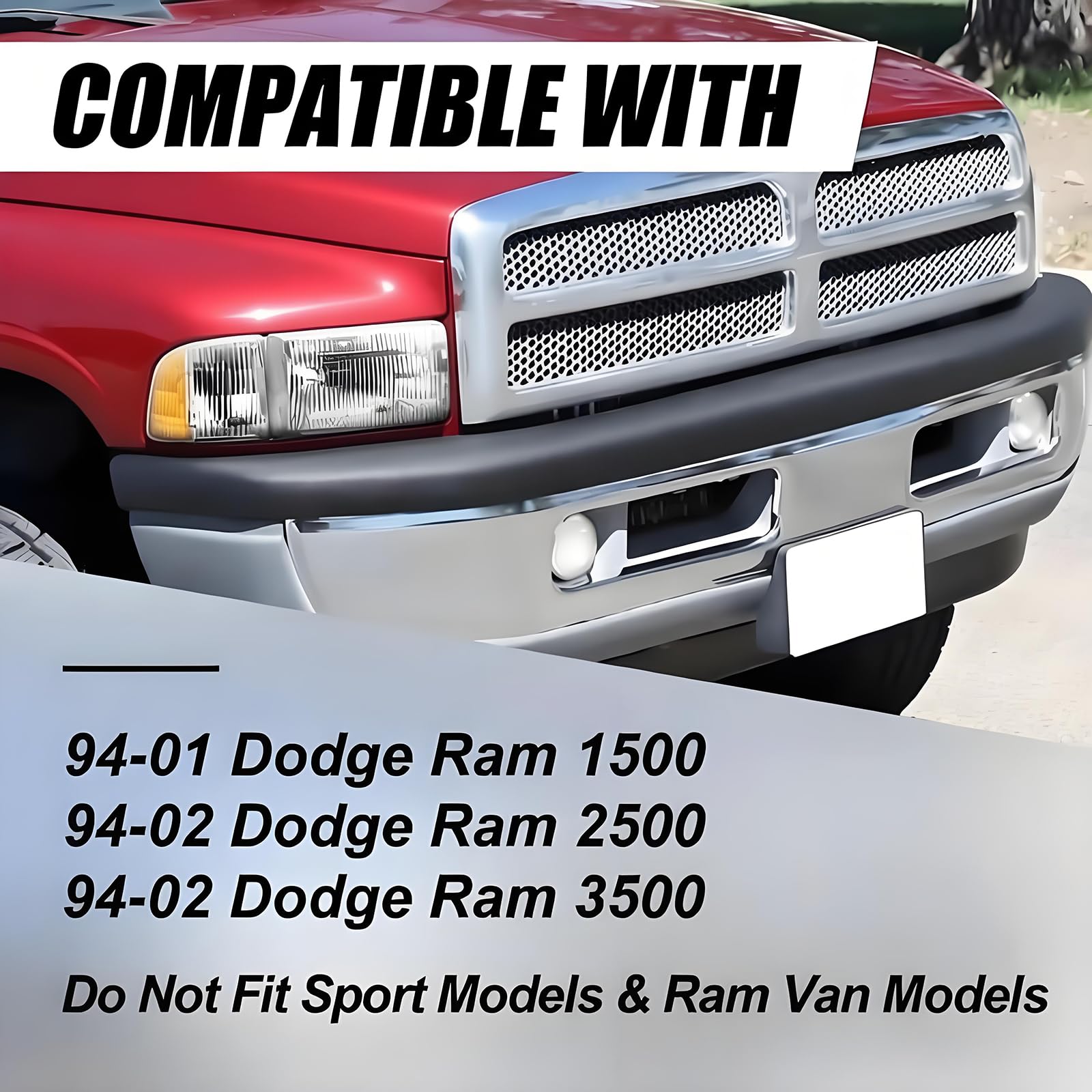 APSVE passenger-side headlight assembly for Dodge Ram 1500 provides clear illumination