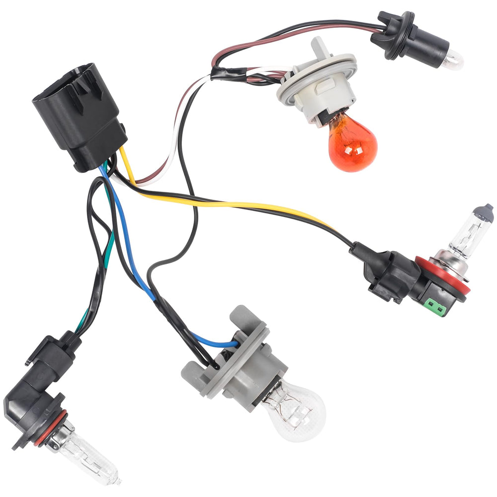 Bulbs and harness included for APSVE headlights ease of installation