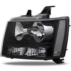 APSVE Suburban 1500 front left headlight with clear lens boosts road visibility