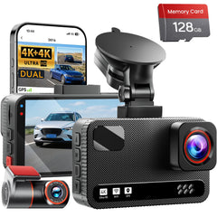 Aputeta front camera product shot showing clear 4K lens benefit