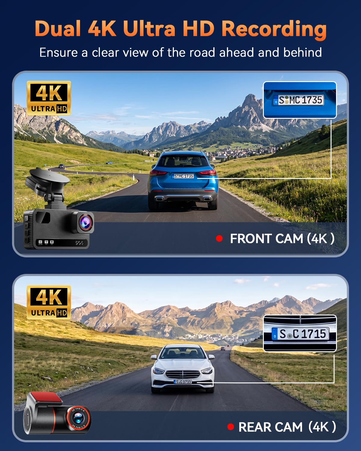 Aputeta rear camera close-up highlighting compact design benefit