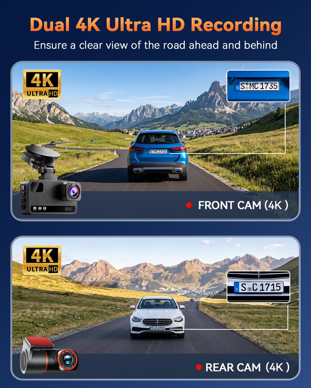 Aputeta rear camera close-up highlighting compact design benefit