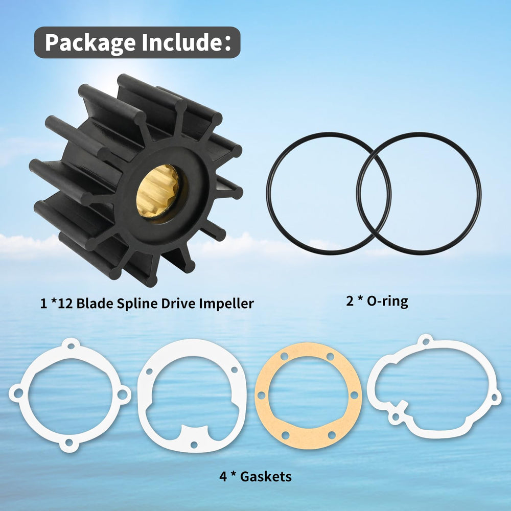 AQBB kit includes gaskets and O-rings ensuring secure seals.