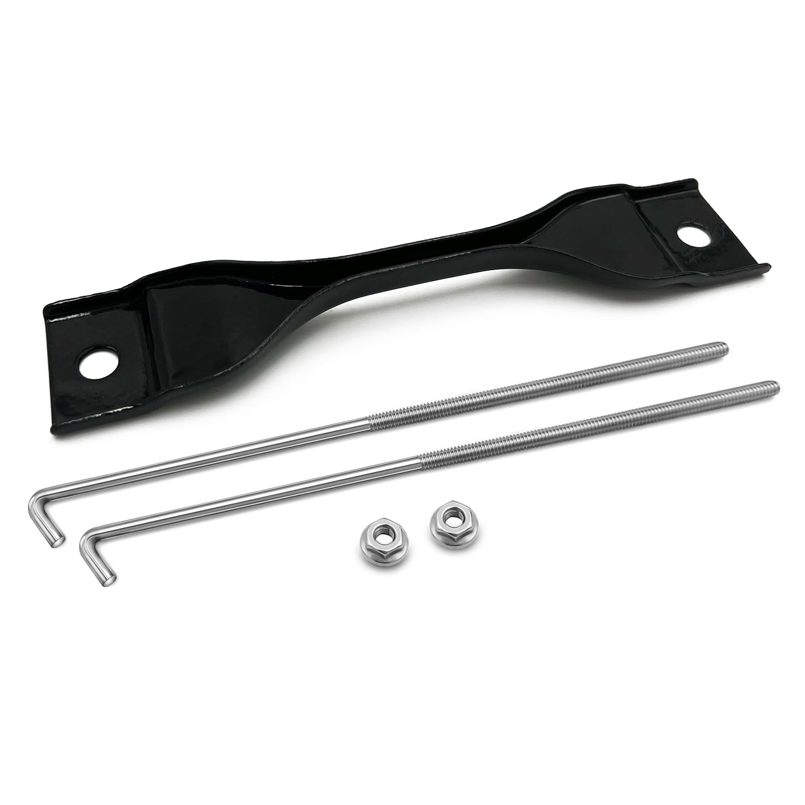 ARONOVA battery hold down kit with 304 stainless J-bolt for Civic/CR-V, anti-rust durability