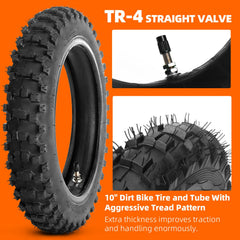 AR-PRO 10-inch rim with tire mounted ready for installation.