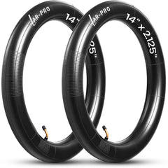 AR-PRO 14x2.125 inner tube side view for 14-inch scooter wheels.