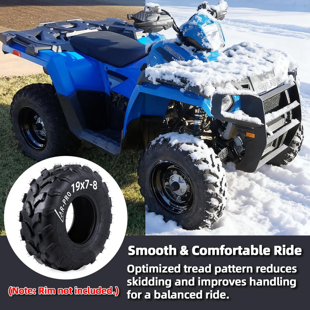 AR-PRO all-terrain tire ready for muddy trails and dirt roads