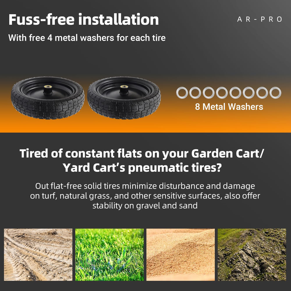 AR-PRO 2.17-inch offset hub detail for stability