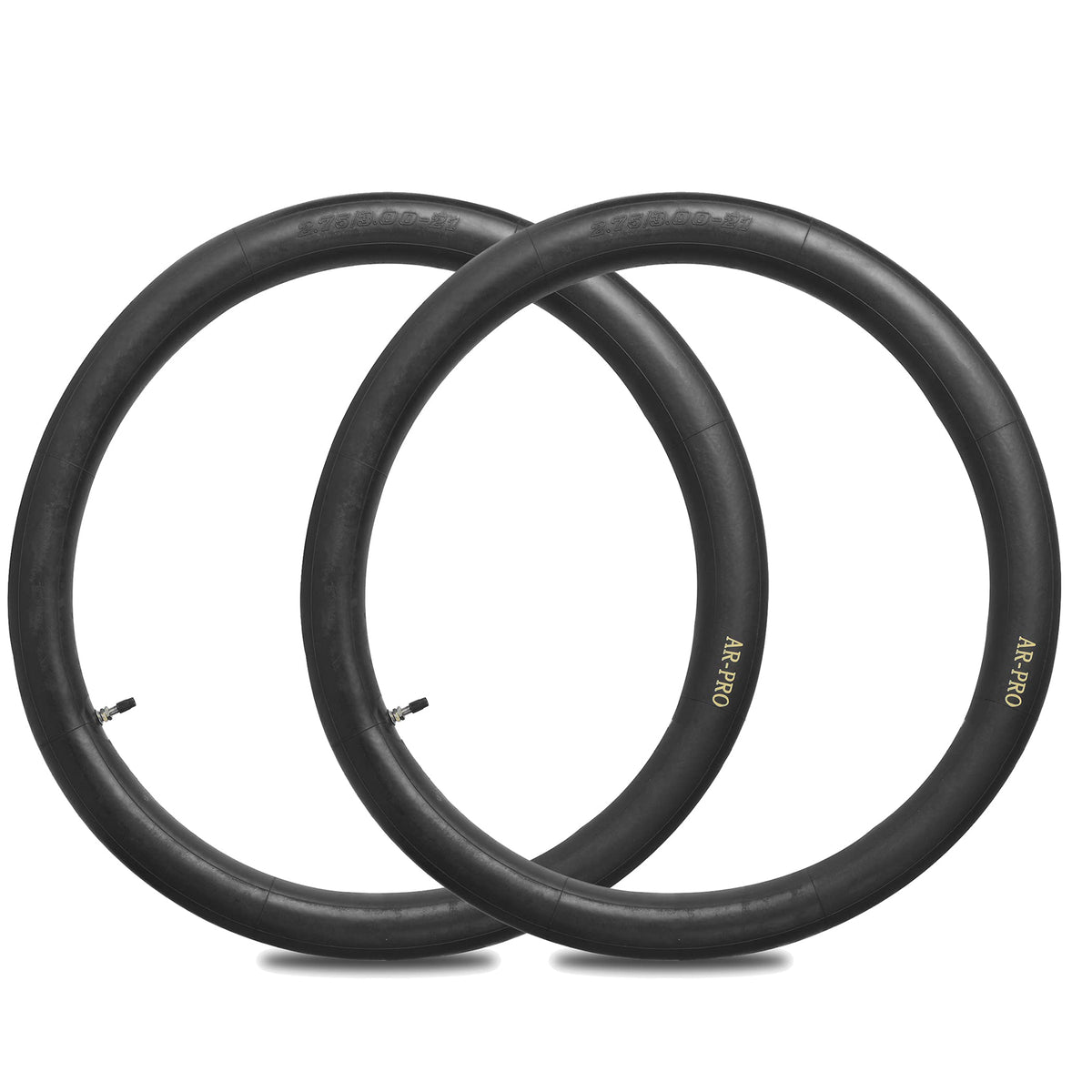 AR-PRO 21-inch inner tube with TR4 straight valve for fast, reliable replacement.