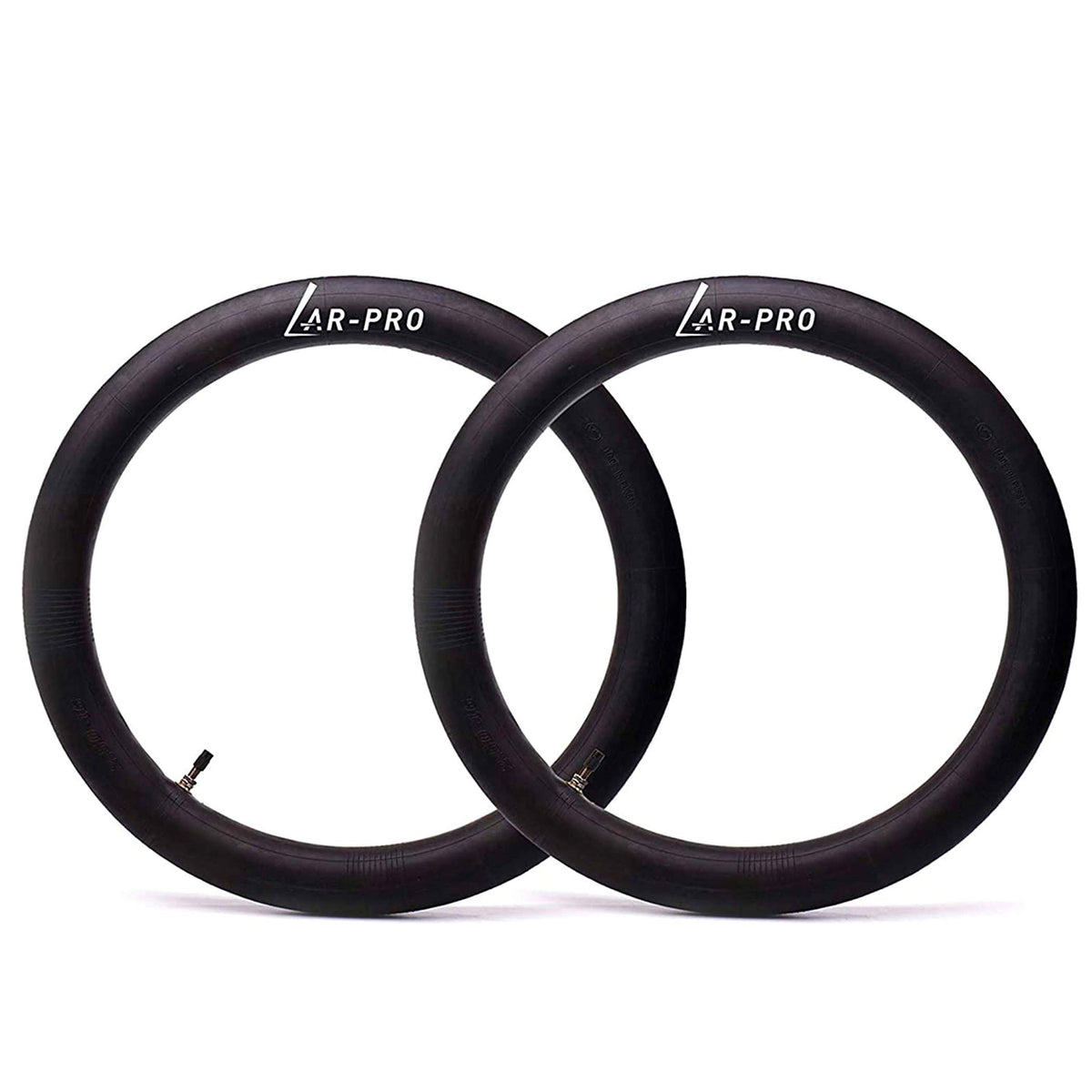AR-PRO 2.25/2.50-16 inner tubes in a two-pack for off-road motorcycles, reliable replacement.