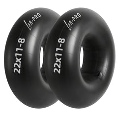 AR-PRO 22x11-8 inner tube with TR13 straight valve for ATV and lawn equipment, reliable inflation