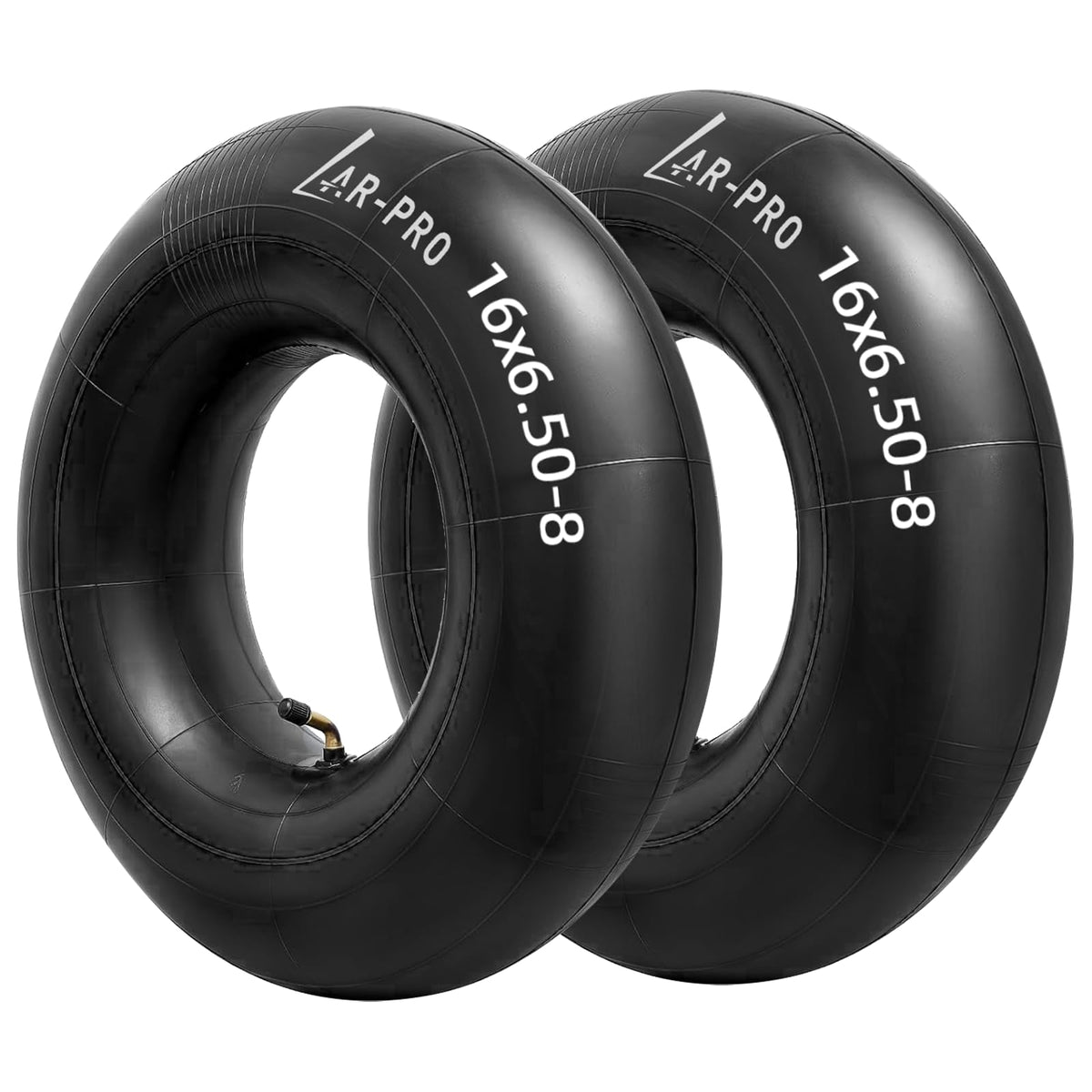 AR-PRO 2-pack inner tubes with TR-87 bent valve for easy inflation