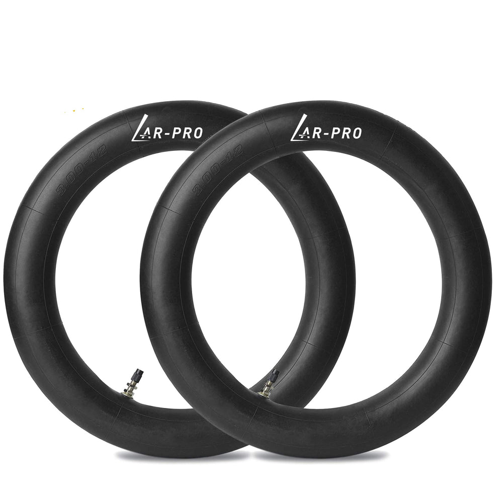 AR-PRO 3.00/3.50-12 inner tube with TR4 valve for dirt bikes, reliable seal on rough trails