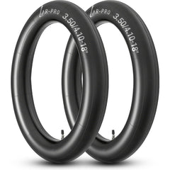 AR-PRO 350-410-18 inner tubes with TR4 valve for universal fit.