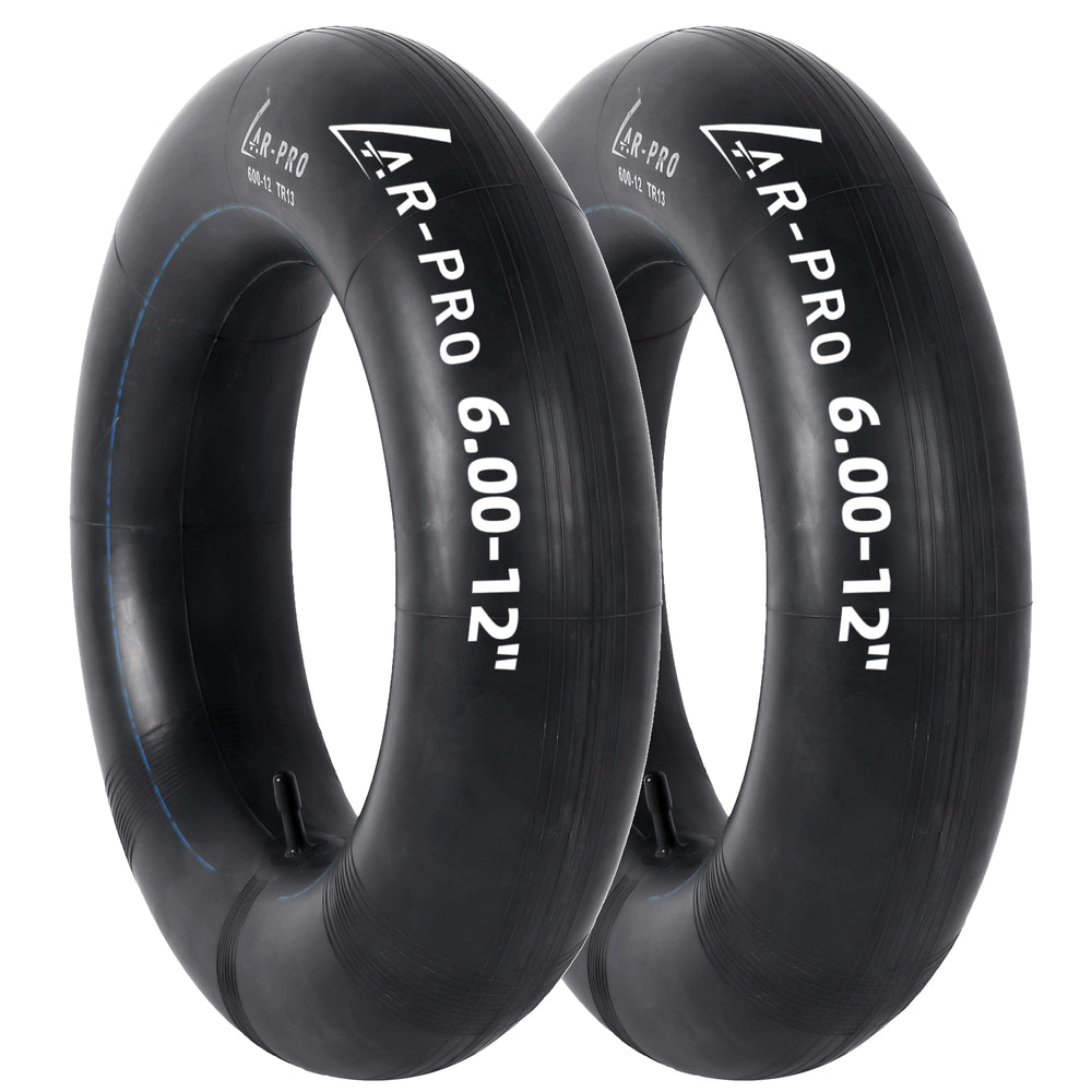 AR-PRO 6-12 inner tube with TR13 straight valve for quick fit on lawn equipment